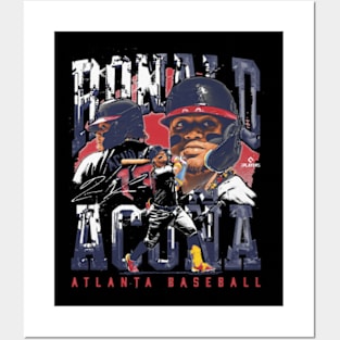 Ronald Acuna Jr. Atlanta Vintage Posters and Art